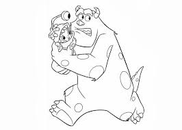 Have fun with this amazing printable coloring page! Monsters Inc Sulley Coloring Pages Free Coloring Pages And Coloring Books For Kids