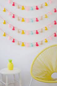9 Ways To Make Your Home Feel Like A Party For Less Than 25 Diy Summer Decor Summer Room Decor Bunting Diy