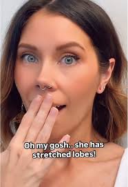 Cheeky Flesh Tunnel Earring