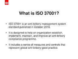 What iso 37001 is and how it can help companies. Iso 37001 Anti Bribery Management System Standard Ppt Download