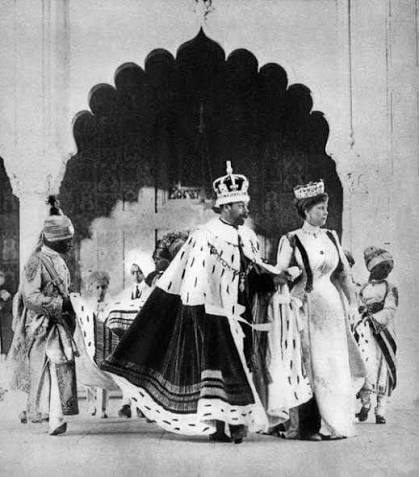 King George V and Queen Mary's first visit to India