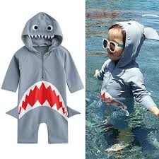 This baby shark sing & swim bath toy was just released and practically sold out overnight. Toddler Boys 3d Shark Grey Swimsuit Toddler Swimsuit Boys Toddler Boy Summer Fashion Baby Swimsuit Boy