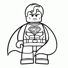 Sheriff en bandieten, lego far west. Lego Figuurtjes Kleurplaten Leuk Voor Kids