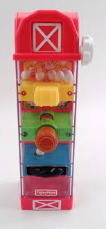 2007 Fisher Price Flip Flop Egg Drop Barnyard Farm Silo Marble Maze Skill Toy Fisherprice Egg Drop Kids Playing Fisher