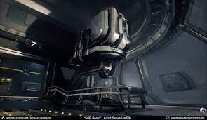 Stuck finding things to draw? Sebastian Bar Scifi Generator Room Ue4 Halo Fan Art