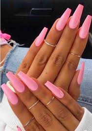 Acrylic nails are a quick way to get the long nails you've always wanted, but they're a commitment. 50 Glittering Acrylic Nails For Medium Length Nails And Long Nails The First Hand Fashion News For Females