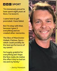 Jonny Howson has been speaking to us about his departure from Boro 🥹❤️🤍  https://bbc.in/3HhjMpn