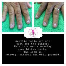Men S Acrylic Overlay Nailbiter Www Youtoepia Com Www Beyoutiful Solutions Acrylic Overlay Acrylic Nails Overlays