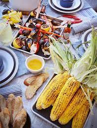 Most cookie swaps ask that guests bring one dozen cookies for each person at the party, but scaling down would be fine, too. How To Host The Perfect Clam Bake Backyard Clam Bake Iconic Life
