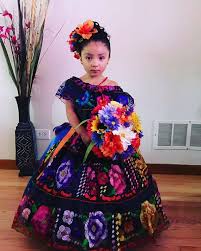 Maybe you would like to learn more about one of these? Authentic Chiapaneco Dress All Hand Embroided Size 1t To 12 Years Vestido Chiapan Traditional Mexican Dress Mexican Dresses For Kids Mexican Theme Party Outfit