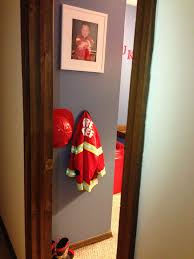 Pin By Crissy Grout On Bedroom Firefighter Bedroom Fireman Room Decor Firefighter Room