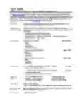 A table formatted resume is one of the most effective formats. Resume Template Table Format