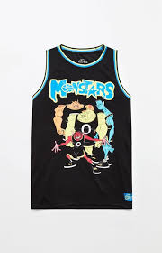 Most fans commenting on twitter love the new monstars' jersey look, with some asking if there will be a lebron james version of tune squad on the way. Space Jam Monstars Mesh Jersey Pacsun Space Jam Mens Tops Mens Tank Tops