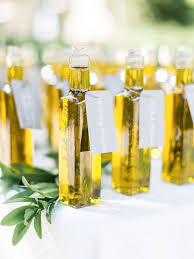 The Best Wedding Favor Ideas For Each Season Best Wedding Favors Rustic Wedding Favors Olive Oil Favors