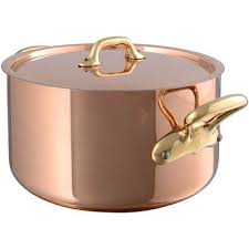 Mauviel M Heritage Stock Pot With Lid M 250 Perigold Mauviel Copper Cookware Cookware And Bakeware