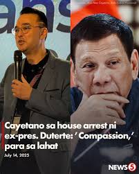 DAPAT COMPASSIONATE KAHIT SA ENEMY MO' Iginiit ni Sen. Alan Peter Cayetano  na hindi dapat limitado ang malasakit sa mga kapanalig lamang. Kasunod ito  ng resolusyon niya na layong hikayatin ang gobyerno