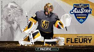 Inclusions of long hair, shoulders, hats etc. Vgk Goaltender Marc Andre Fleury Named To 2020 Nhl All Star Weekend