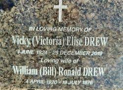 Victoria Elise “Vicky” Drew (1924-2019)