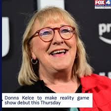 From NFL stadiums to a Scottish castle, Donna Kelce is stepping into a very  different kind of competition.  https://fox4kc.com/news/donna-kelce-to-make-reality-game-show-debut-this-thursday/