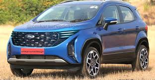 The american brand already has test vehicles with production car features and it is clear that the mondeo will undergo a radical transformation in handicap and design, becoming an attractive suv. India Bound 2022 Ecosport Rendered With Ford S New Design Language