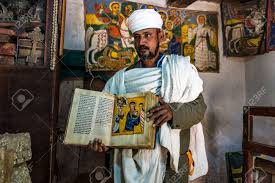Category comics & book readers. Yeha Ethiopia Feb 10 2020 An Orthodox Priest Shows A Painted Stock Photo Picture And Royalty Free Image Image 144817602