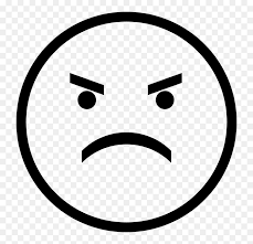 Black and white mad cartoon eyes stock illustration by hittoon 7/1,366. Angry Face Clipart Black And White Hd Png Download Vhv
