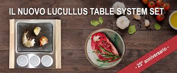 Andiamo allora a scoprire insieme 5 cibi da cucinare sulla pietra ollare. La Pietra Ollare E Il Lucullus Table System Set Set In Pietra Ollare Luculls Table System