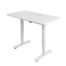 Maybe you would like to learn more about one of these? Bureau Electrique Reglable En Hauteur Rectangulaire Blanc Sitness X Up 20 30 4 Pieds Com