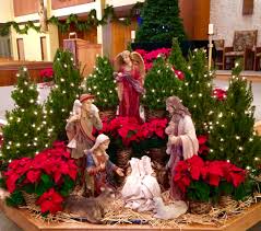 Waiting For Baby Jesus Holy Spirit Catholic Church Christmas 2015 Church Christmas Decorations Christmas Nativity Scene Catholic Christmas