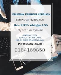 Ajukan pinjaman online dengan bunga rendah dan cicilan ringan melalui cekaja. Pinjaman Peribadi Kerajaan Semenanjung Sarawak Dan Sabah Home Facebook