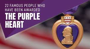 22 Famous People Who Have Been Awarded The Purple Heart Purple Heart Purple Heart Award Purple Heart Day