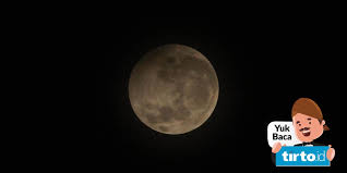 Shalat Gerhana Bulan Penumbra 30 November Tata Cara Waktu Niat Tirto Id