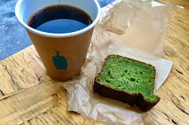シングルオリジンのコーヒーと ブルーボトル 抹茶とレモンのパウンドケーキ 茶活 Chakatsu