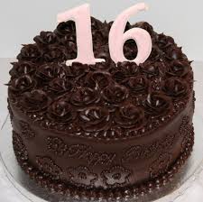 Sweetie themed birthday cake featuring liquorice allsorts, ritter sport & chocolate bars. Official News 16th Birthday Cakes Chocolate Sweet 16th Birthday Cake For The Laura S Baked Creations Facebook 364 Days To Celebrate The Days On Which You Weren T Born