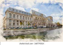 National anticorruption directorate 1.8 km. Curtea De Apel Bucuresti Court Appeal Stock Illustration 1687793314