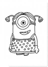 Vous voulez engager les petits avec. Coloriage Minions Coloriages Pour Enfants