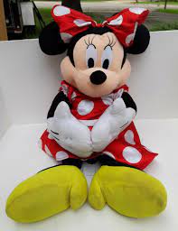 Disney Minnie Mouse 27 Plush Red Polka Dot Large Jumbo Disney Stuffed Animal Disney Minnie Mouse 27 Plush Red Polk Disney Stuffed Animals Minnie Minnie Mouse