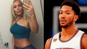 The couple secretly got married in february 2018. Derrick Rose S Girlfriend Alaina Anderson Is With A Backside Fumble Fox Video Dailymotion