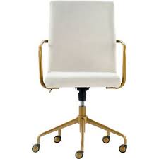 Black And Gold Office Chair Canada Giselle Conference Chair Allmodern In 2020 Office Chair Design Gold Desk Chair Home Office Chairs