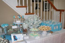 More Dessert Table Baby Boy Blue Shower Baby Shower Desserts Baby Shower Desserts