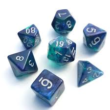 Blue And Green Will O Wisp Dice Dnd Dice Set Polyhedral Dice Etsy In 2020 Polyhedral Dice Dnd Dungeons And Dragons