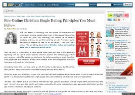 To meet christian singles, you wouldn't go to the normal hangout spots like bars or clubs though. Top 5 Tips To Find Out Right Christian Partner Through Online Dating