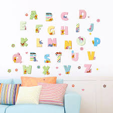 The decorative letters, both wooden letters and aluminium letters, come with paint and without paint. Home Decor Items 26 Alphabet Letters Kid Room Decor Luminous Home Decoration Glow Wall Sticker Kisetsu System Co Jp