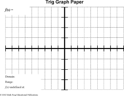 Free Trig Graph Paper Pdf 983kb 1 Page S