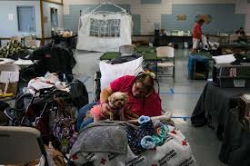 Wine Country Fires In Shelters Evacuees Wait To Go Home