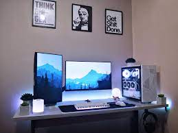May 04, 2021 · gaming desk guide part i: My Take On My First Budget Minimalist Gaming Wfh Setup Gaming Room Setup Computer Desk Setup Gaming Desk Setup