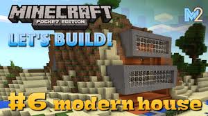 If you have any desire to play in pocket edition, then we recommend you start with the previous version of the game as it is more stable and if you will be something to miss. Minecraft Pe Modern Mountain House Let S Build A World 6 Youtube