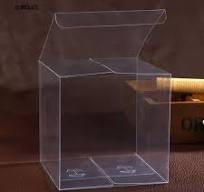 Buy Pack of 200 Clear Transparent Cubic PVC Box | Cosmetics ...