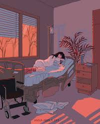 A Tribute Piece For The Time I Spent In A Hospital More Than A Month Ago Now Check Out My Account For More Hospital Re Cute Art Girls Cartoon Art Art