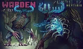 The Warden By Neytirix On Deviantart Minecraft Art Minecraft Anime Minecraft Drawings